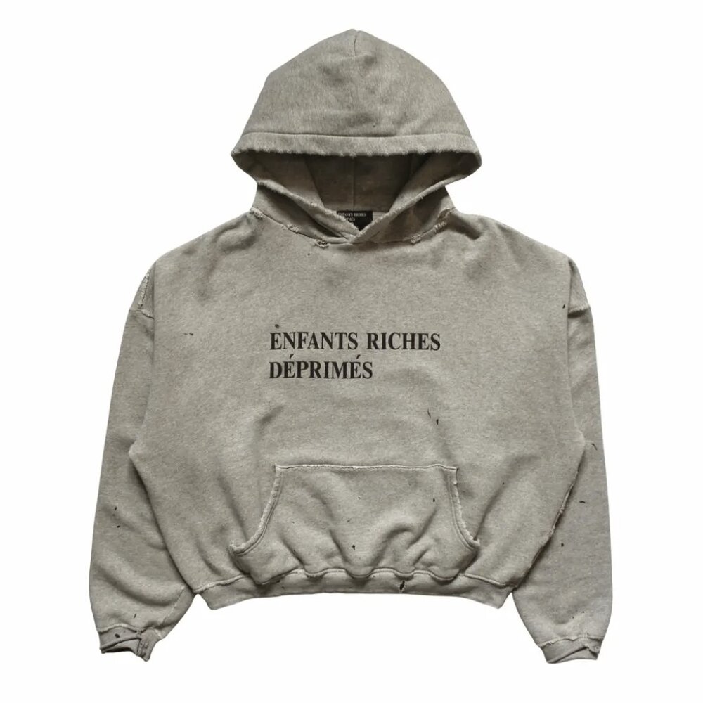 Enfants Riches Deprimes "classic grey" Hoodie